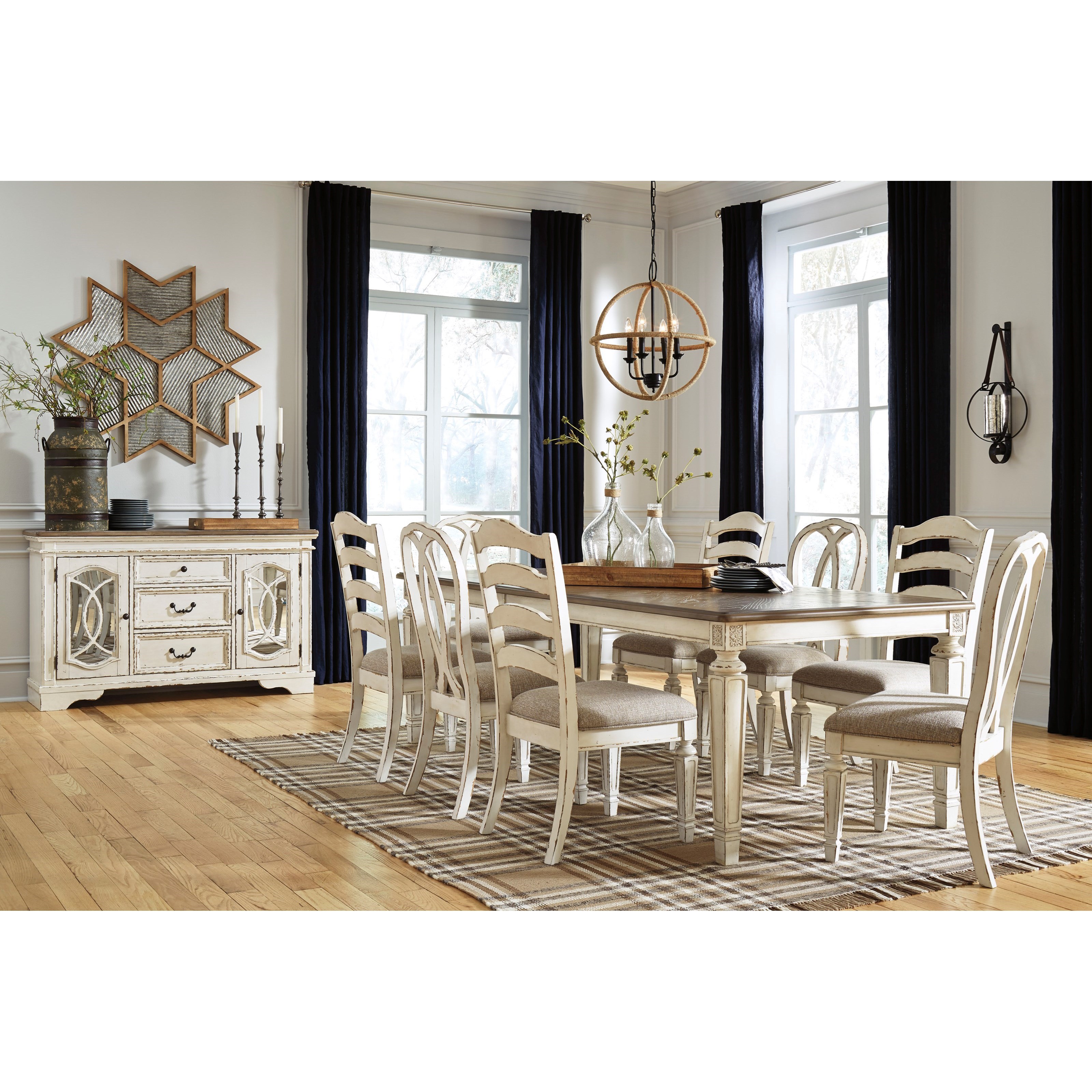 Formal dining room sets ashley furniture discount